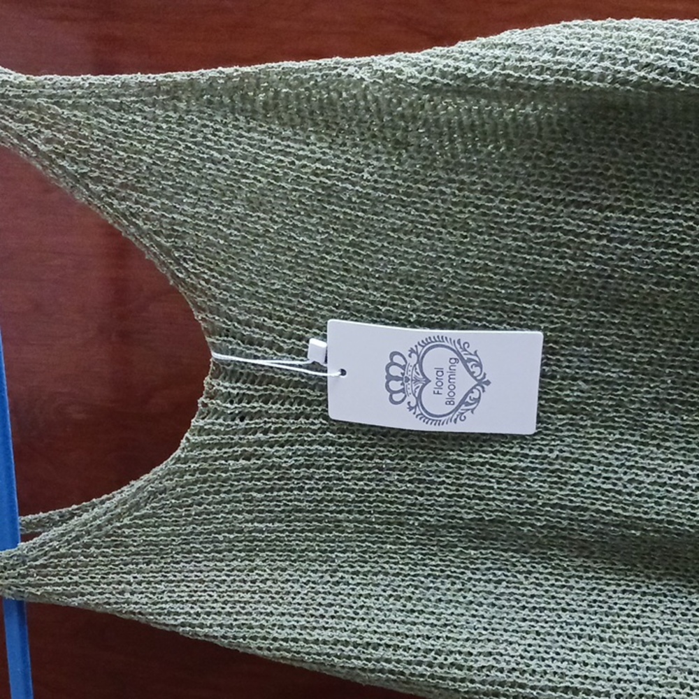 Knit sweater tank
